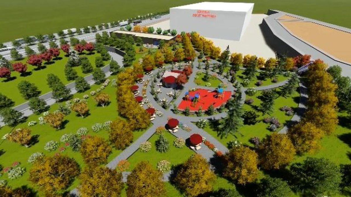 Osmancık\'a Modern Park