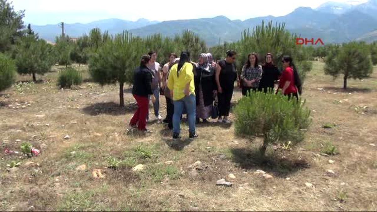 Özel Çocukların Annelerinden \'Ağaçlar Kesilmesin\' Eylemi