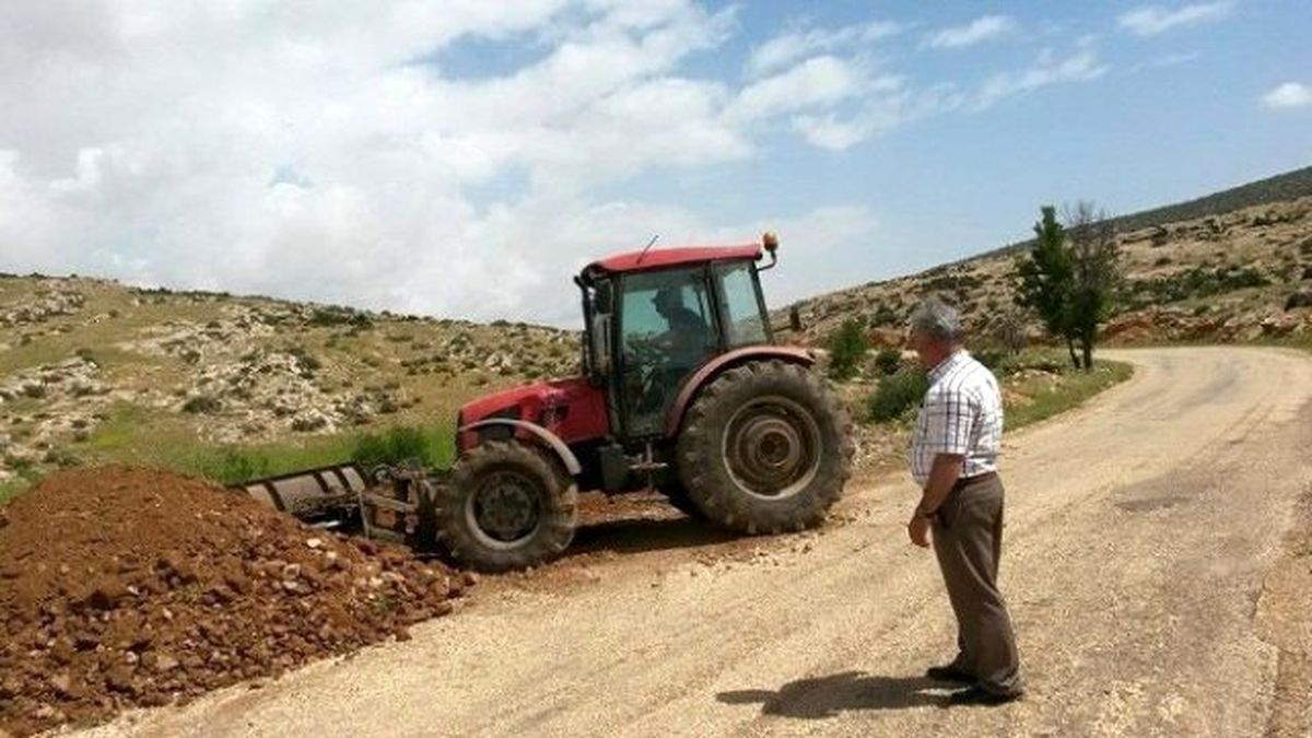 Taşlıbel Mevkiindeki Viraj Dolduruluyor