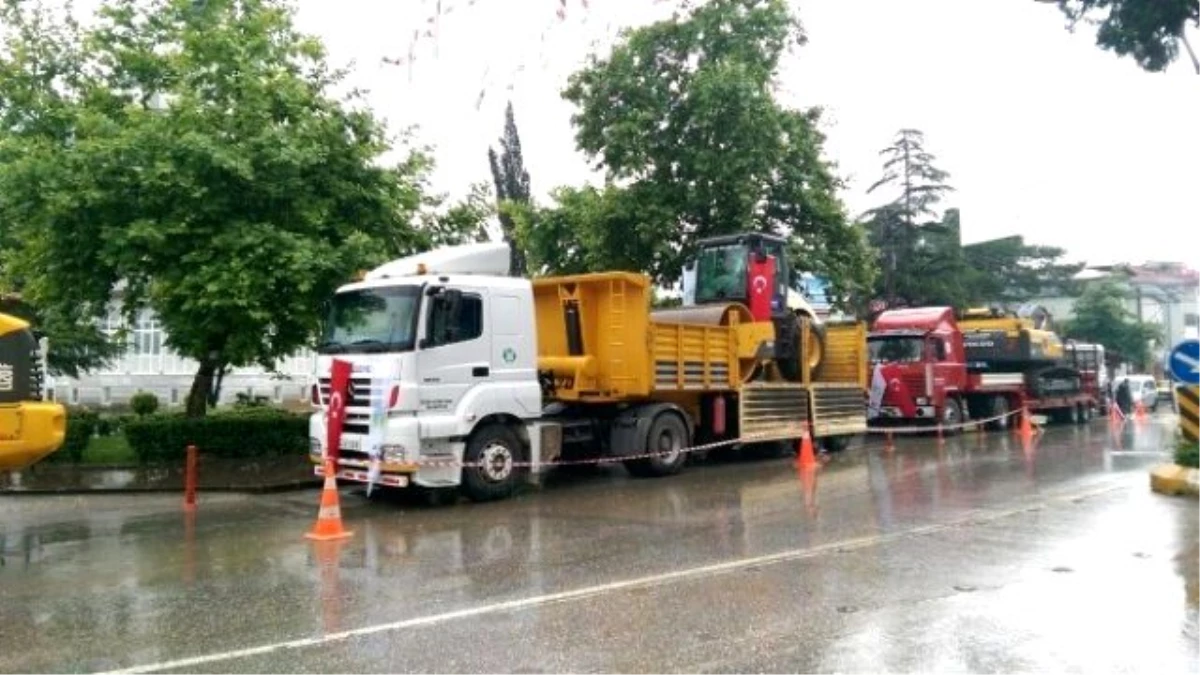 Akyazı Belediyesi Araç Filosu Güçlendi