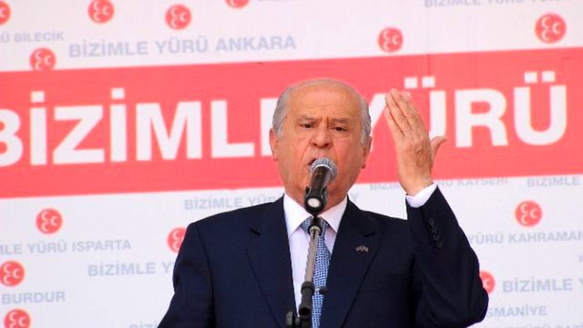 Bahçeli\'den Cumhurbaşkanı Erdoğan\'a Miting Tepkisi