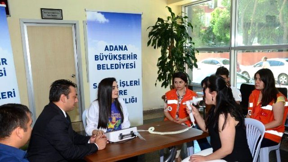 Büyükşehir Çalışanlarına Solunum Testi