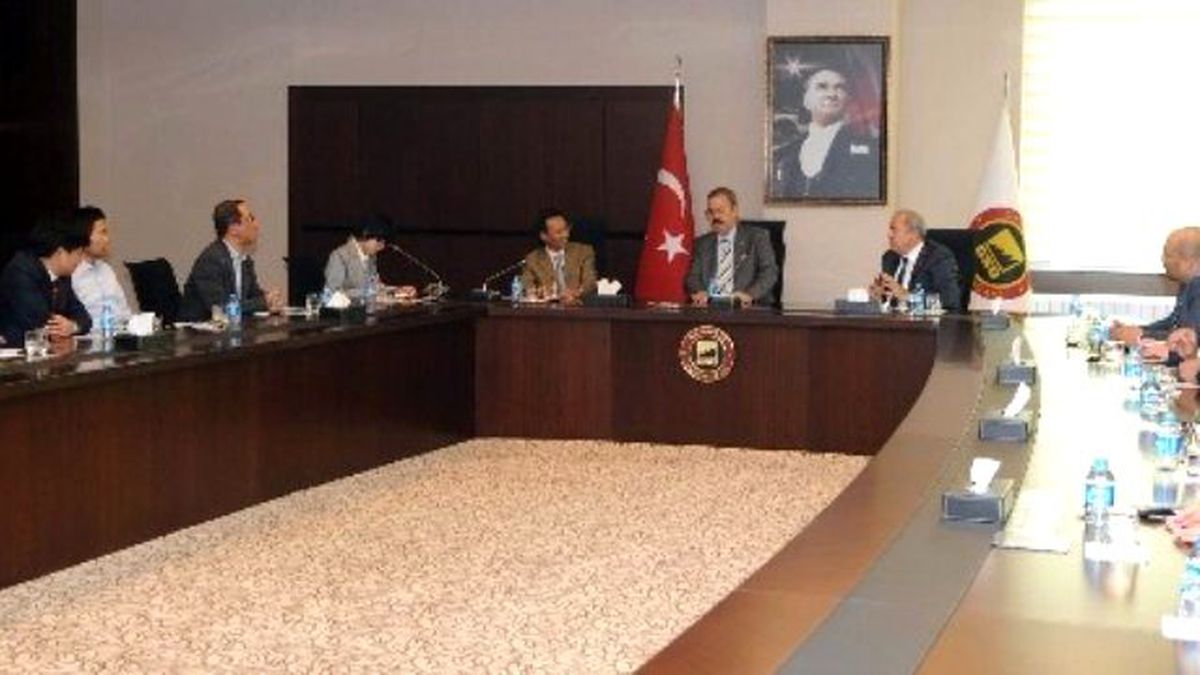 Çin Büyükelçisi Yu Hongyang ve Çinli İşadamları Heyeti Gso\'da