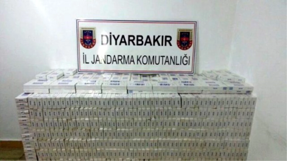 Diyarbakır\'da Gümrük Kaçağı 16 Bin 250 Paket Sigara Ele Geçirildi