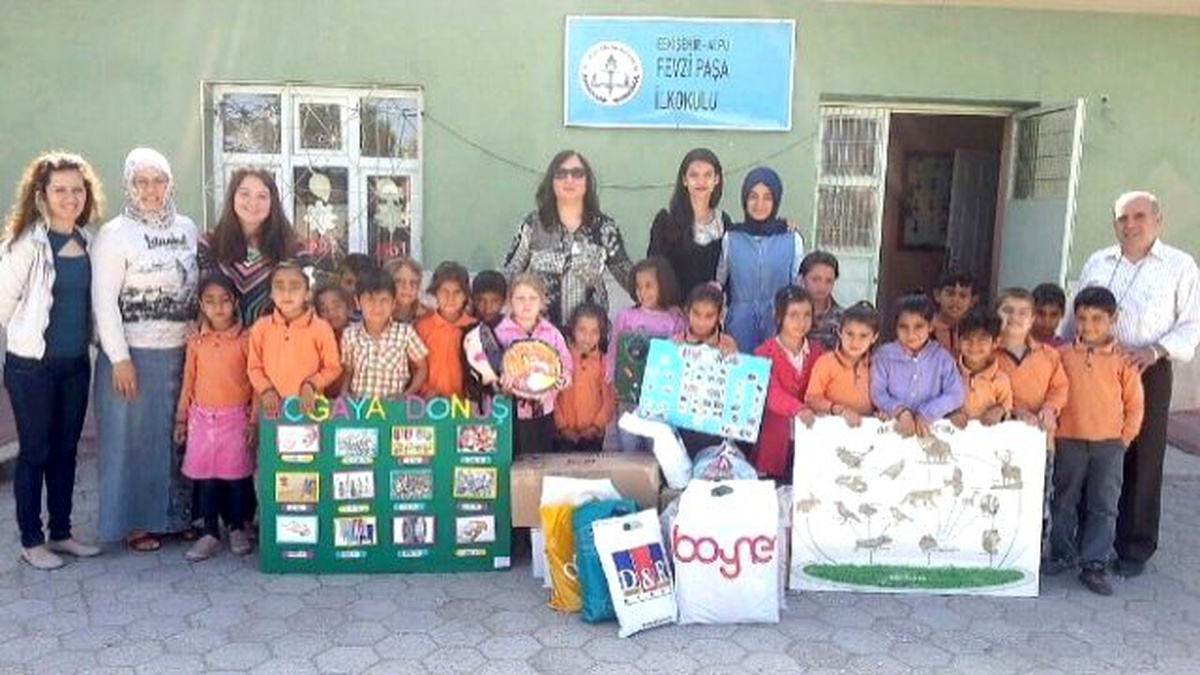 Esogü Eğitim Fakültesi\'nden Anlamlı Yardım