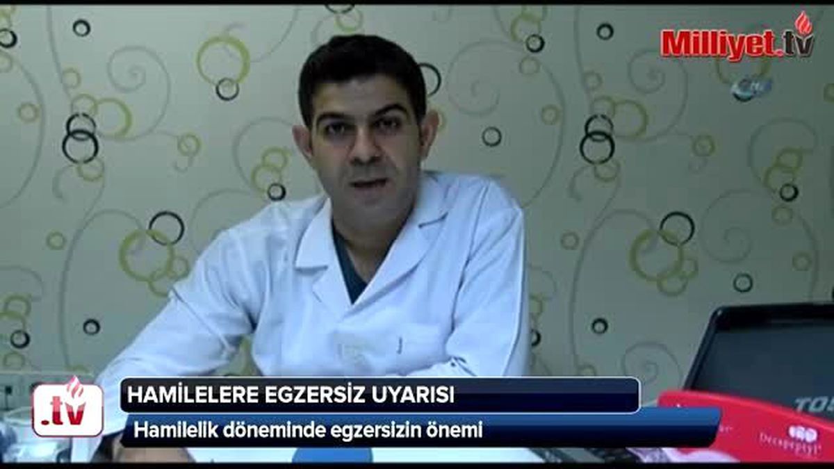 Hamilelere Egzersiz Uyarısı