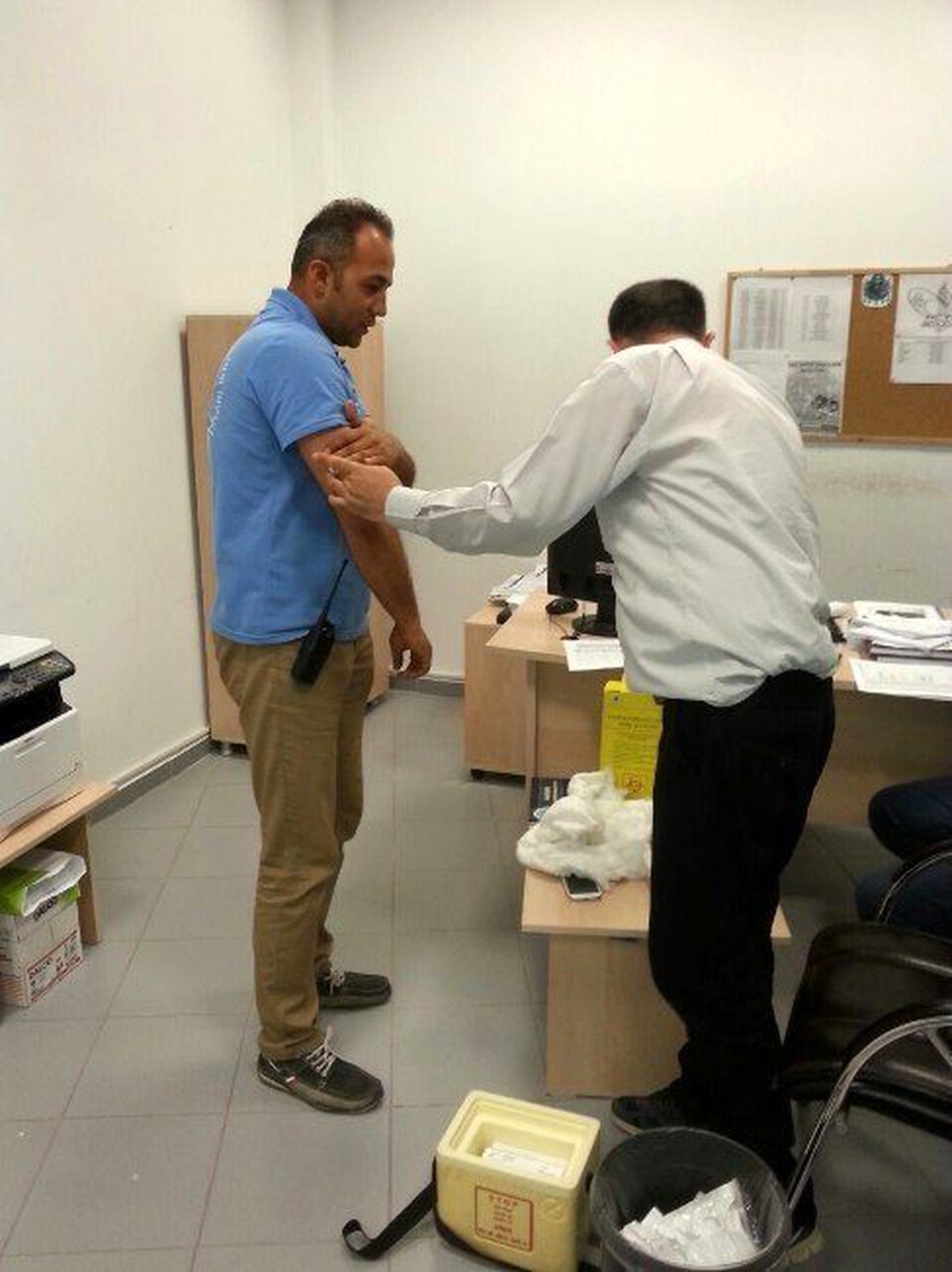 Hayvanat Bahçesi Personeli\'nin Tetanoz Aşıları Yapıldı
