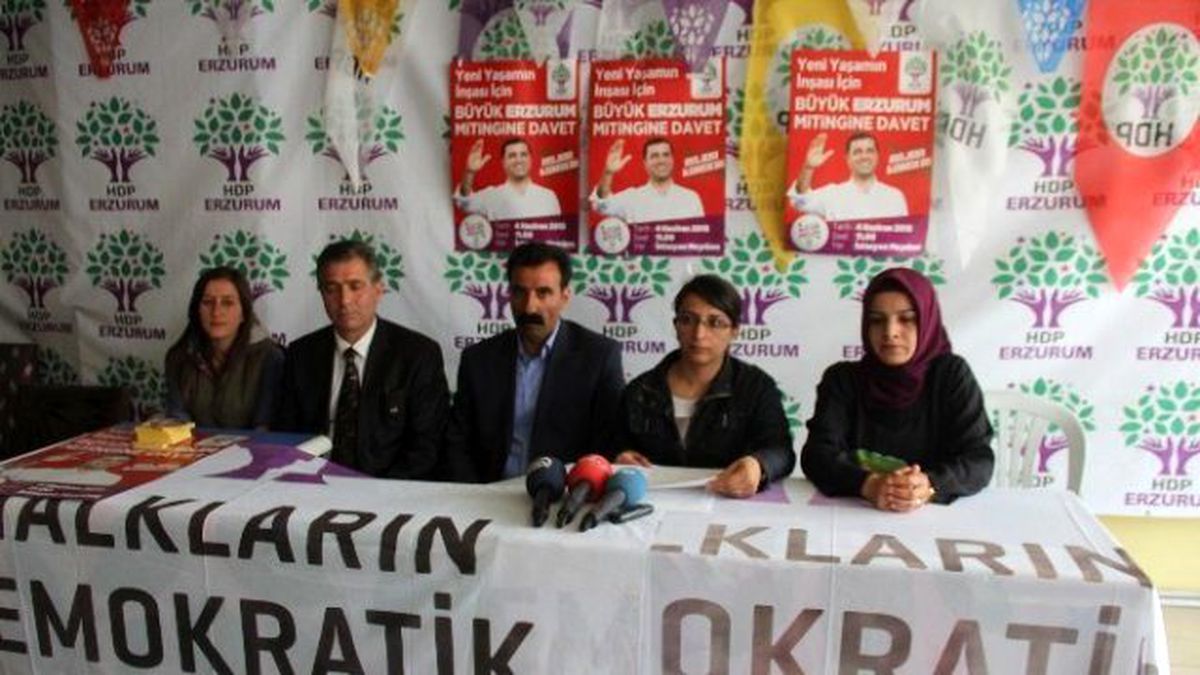 HDP, Erzurum Mitingine Hazırlanıyor