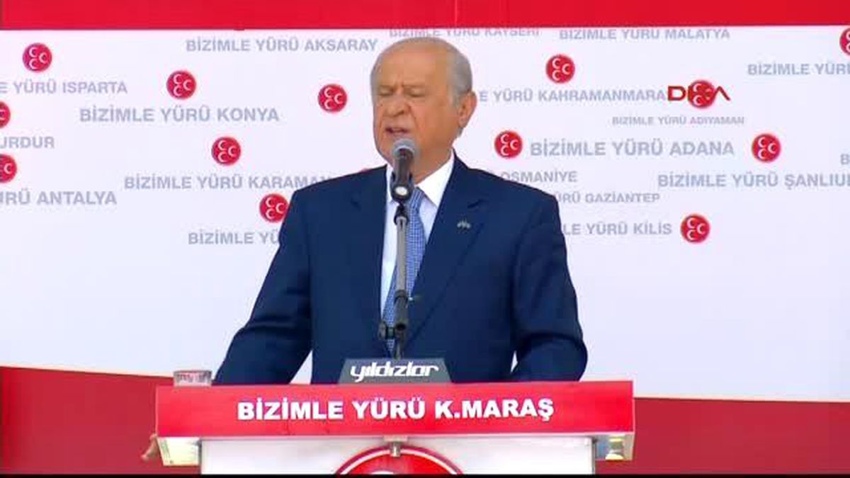 Bahçeli: 7 Haziran\'da Zillet Gidecek, Millet Gelecek