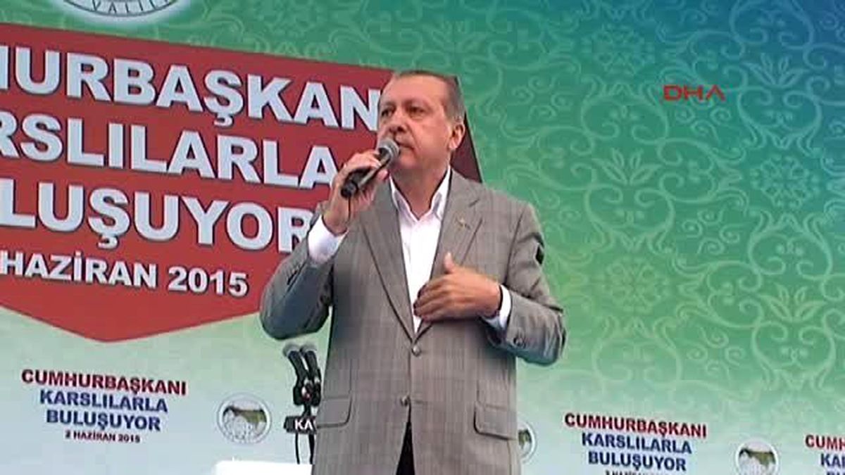 Kars Cumhurbaşkanı Erdoğan\'ın Dün Gerçekleştirdiği Cumhurbaşkanı Karslılarla Buluşuyor\' Mitinginden...