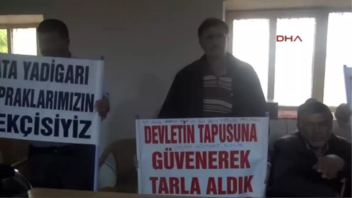 Kayseri Köylülerin Tapu Tepkisi