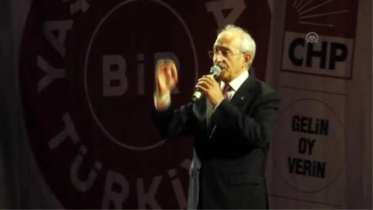 Kılıçdaroğlu: "Cennetin Ortasına Cehennemi İnşa Ettirmeyeceğiz"