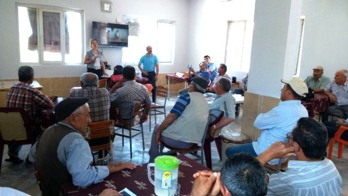 Kızıldere Mahallesi Üreticileri Bilgilendirildi