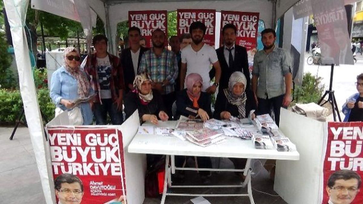 Konya Ahmet Davutoğlu Gönüllüleri Platformu\'ndan Başbakan\'a Destek