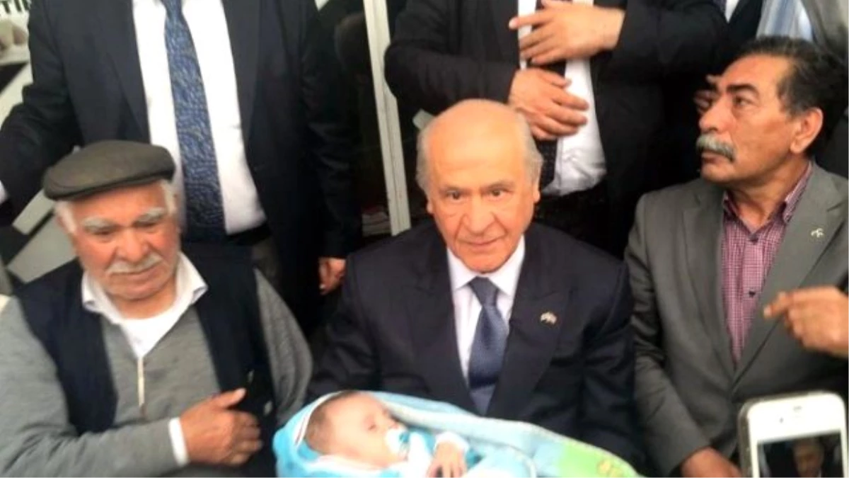 MHP Genel Başkanı Bahçeli, Gölbaşı İlçesini Ziyaret Etti