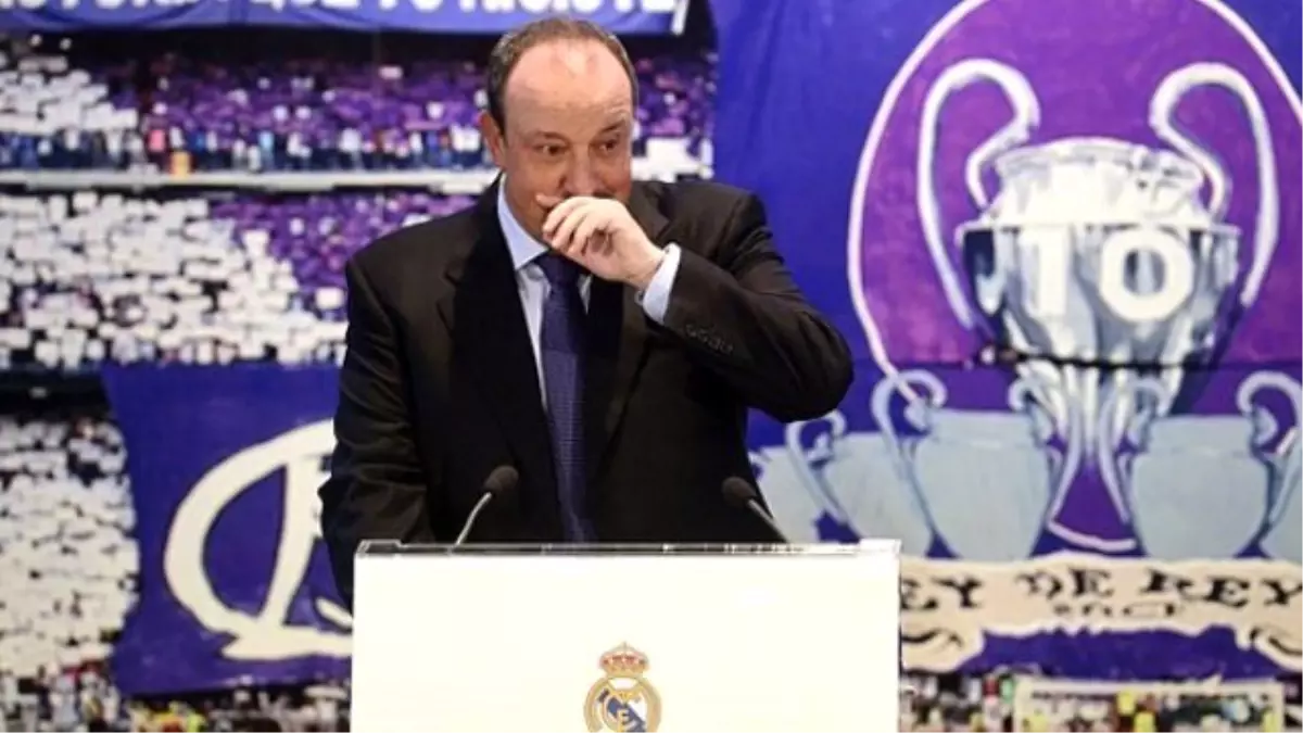 Rafael Benitez, Real Madrid'e Gözyaşlarıyla İmza Attı