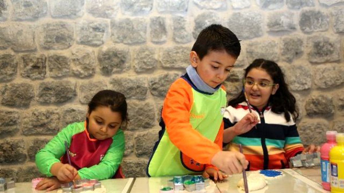 Selçuklu Müzesi\'nde Çocuk Eğitim Atölyesi