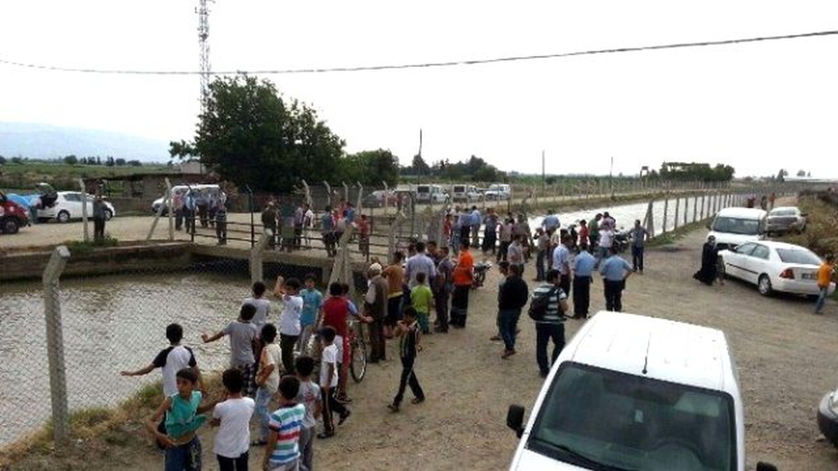 Serinlemek İçim Girdiği Sulama Kanalında Kayboldu