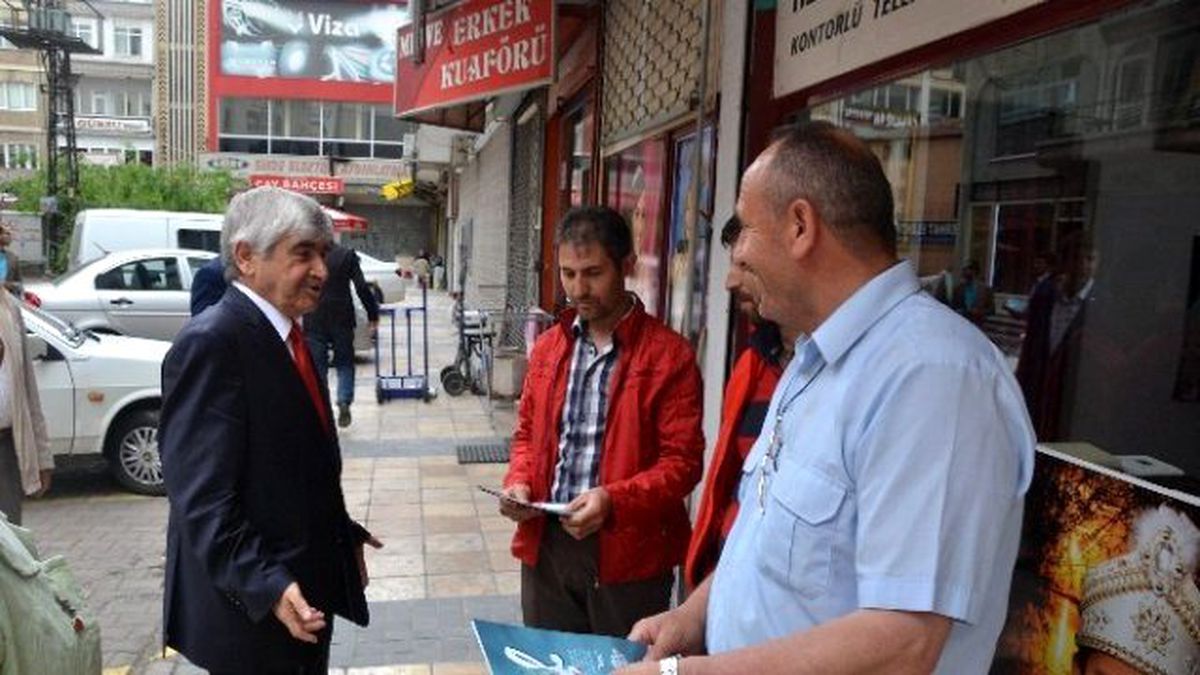 Sp-bbp Milli İttifak Adaylarından Cami Kebir Esnafına Ziyaret