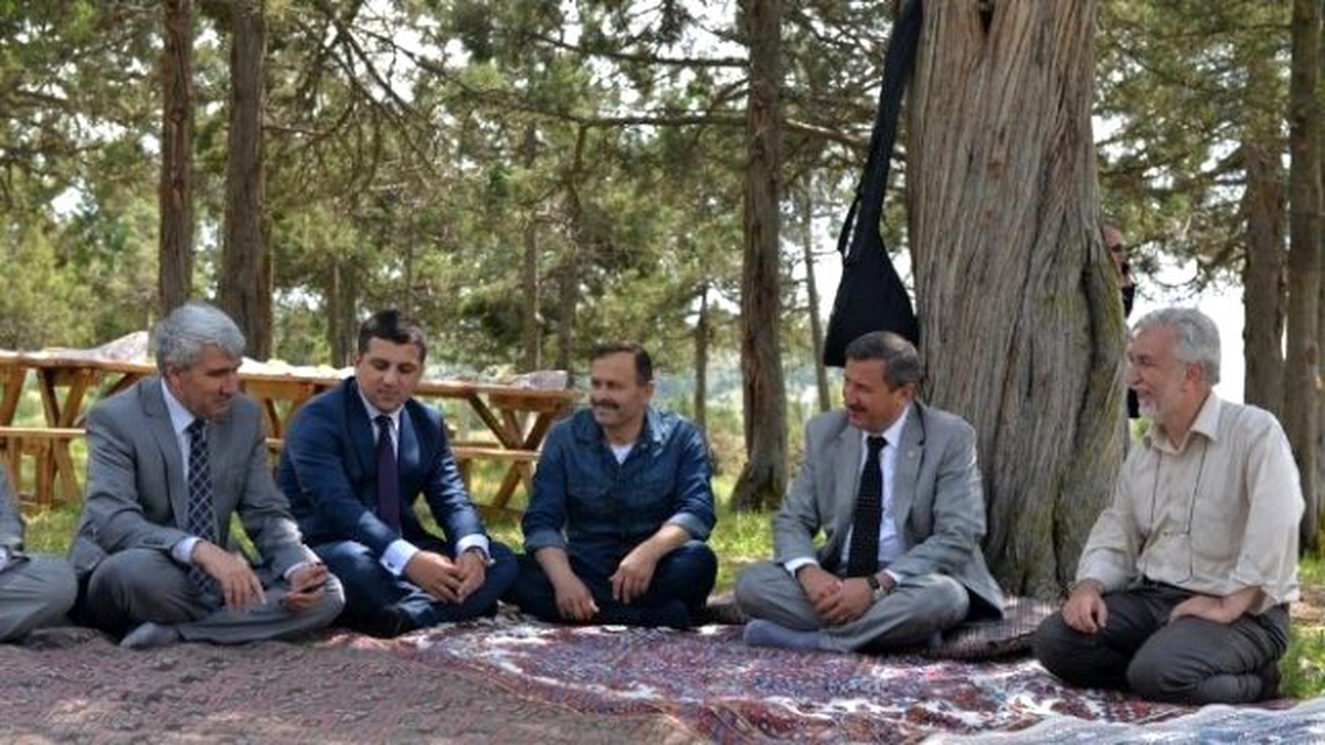 Vali Şerif Yılmaz ve Başkan Musa Yılmaz Köseler Köyünde