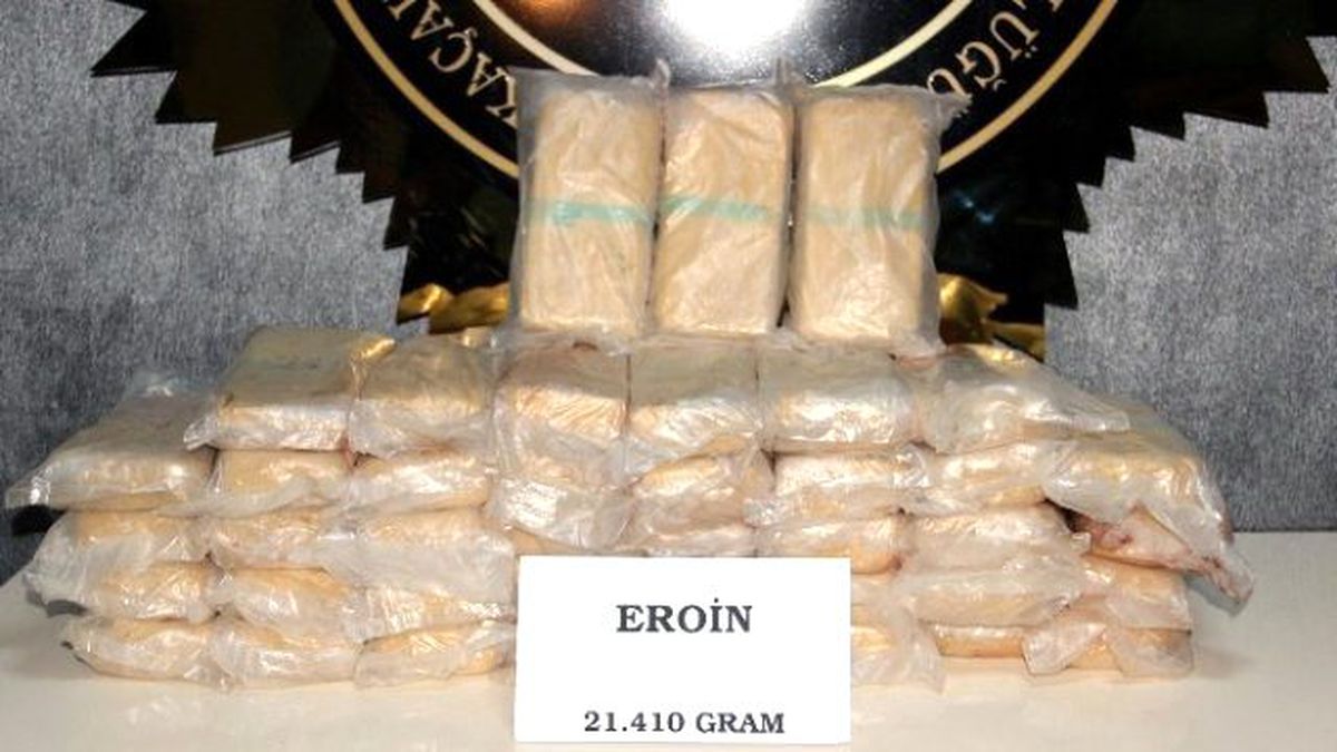 Yalova\'da 21 Kilo Eroin Ele Geçirildi