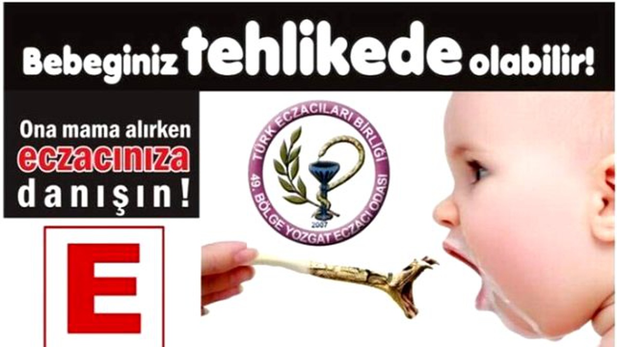 Yozgat Eczacılar Odasından Annelere Mama Uyarısı