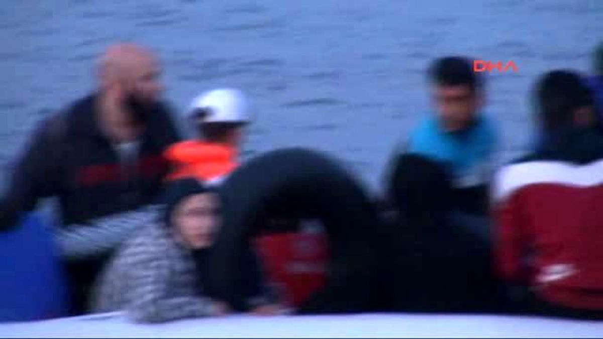 Bodrum\'da 3 Kaçak Grubunun Umuda Yolculuğu Dha Kamerasında