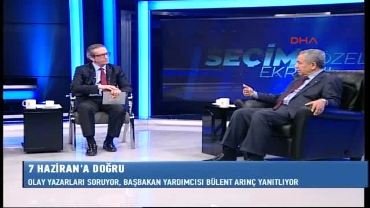 Bursa - Arınç: Millet Bize Sevdiği İçin, Hdp\'ye Korktuğu İçin Oy Veriyor