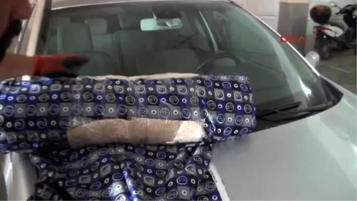 Gaziantep Kumaş Rulosuna Gizlenen 4 Kilo Eroin Ele Geçirildi