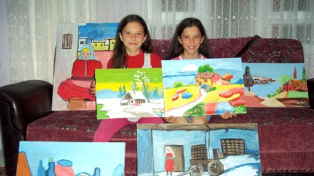 Gun Isiginda Vosvos Yagli Boya Tablo 35 50 Kermesten Com