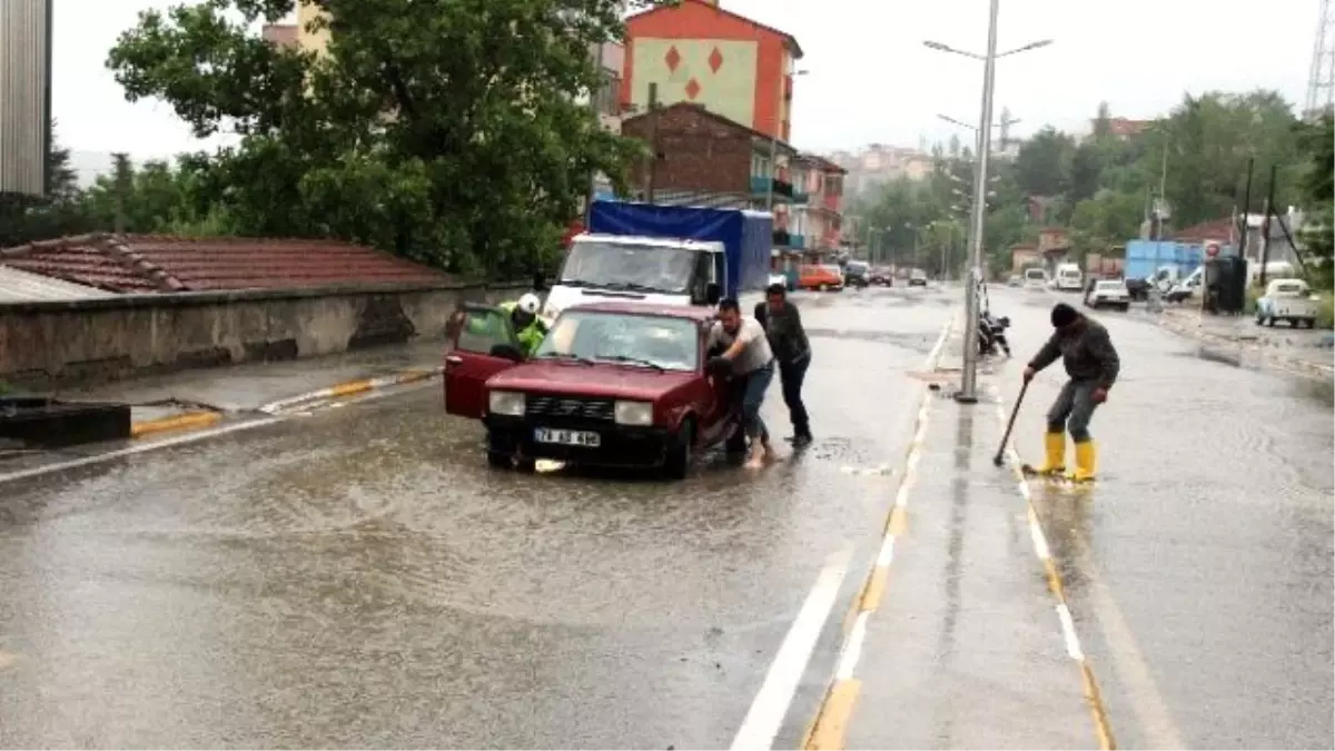 Karabük Yağmura Teslim Oldu