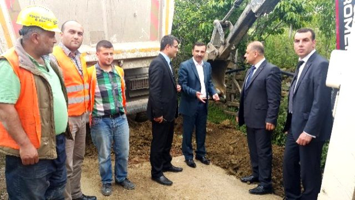 Kavak Akbelen\'de İçme Suyu Sorunu Çözülüyor