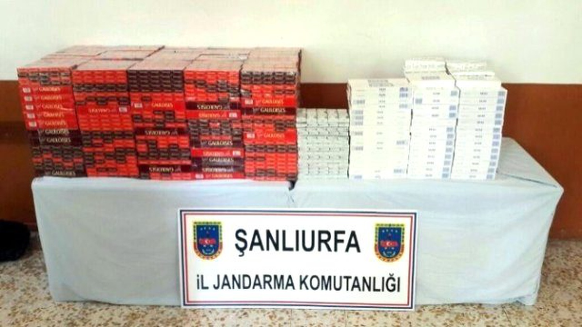 Kaza Yapınca Kaçak Sigaralar Ortaya Çıktı