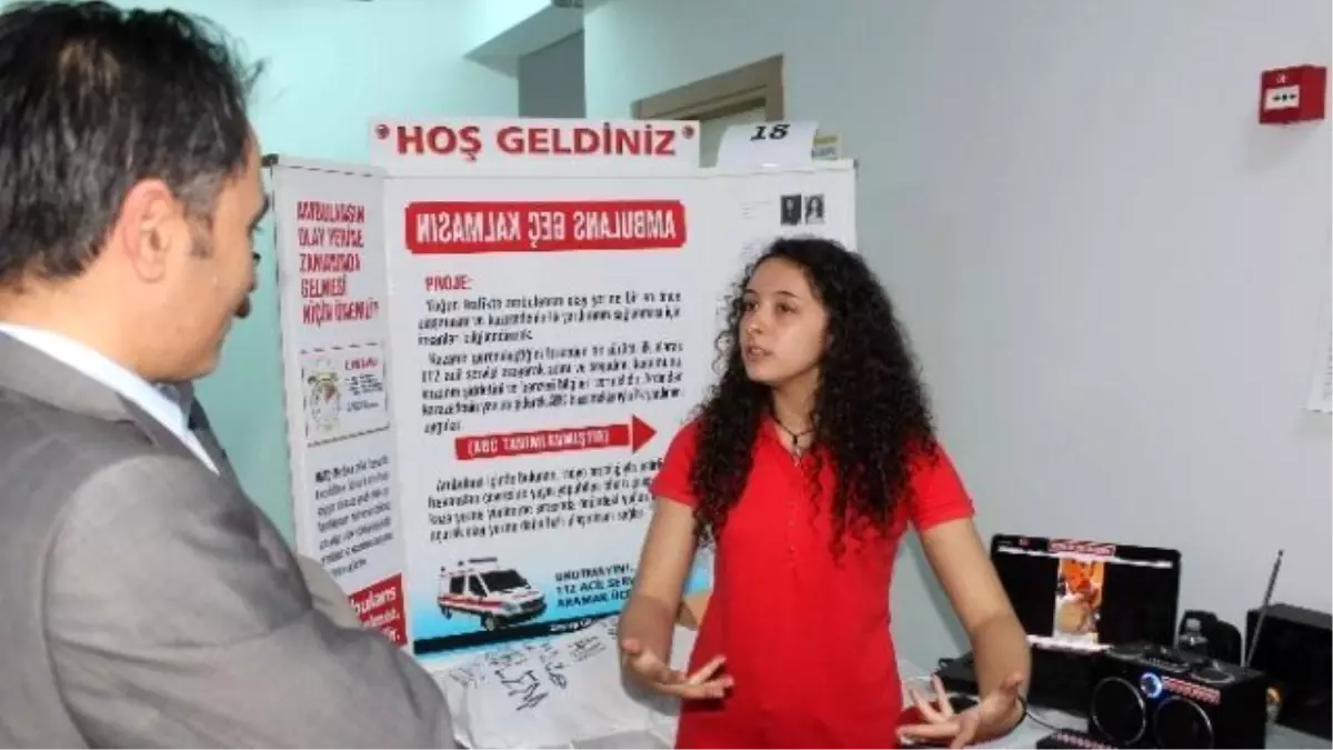 Lise Öğrencisinden "Ambulans Geç Kalmasın" Projesi