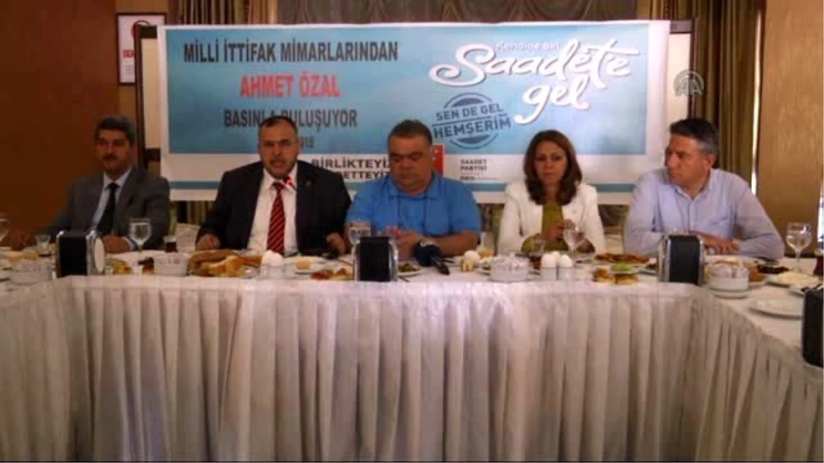 Milli İttifak"In Mardin Milletvekili Adayı Ahmet Özal