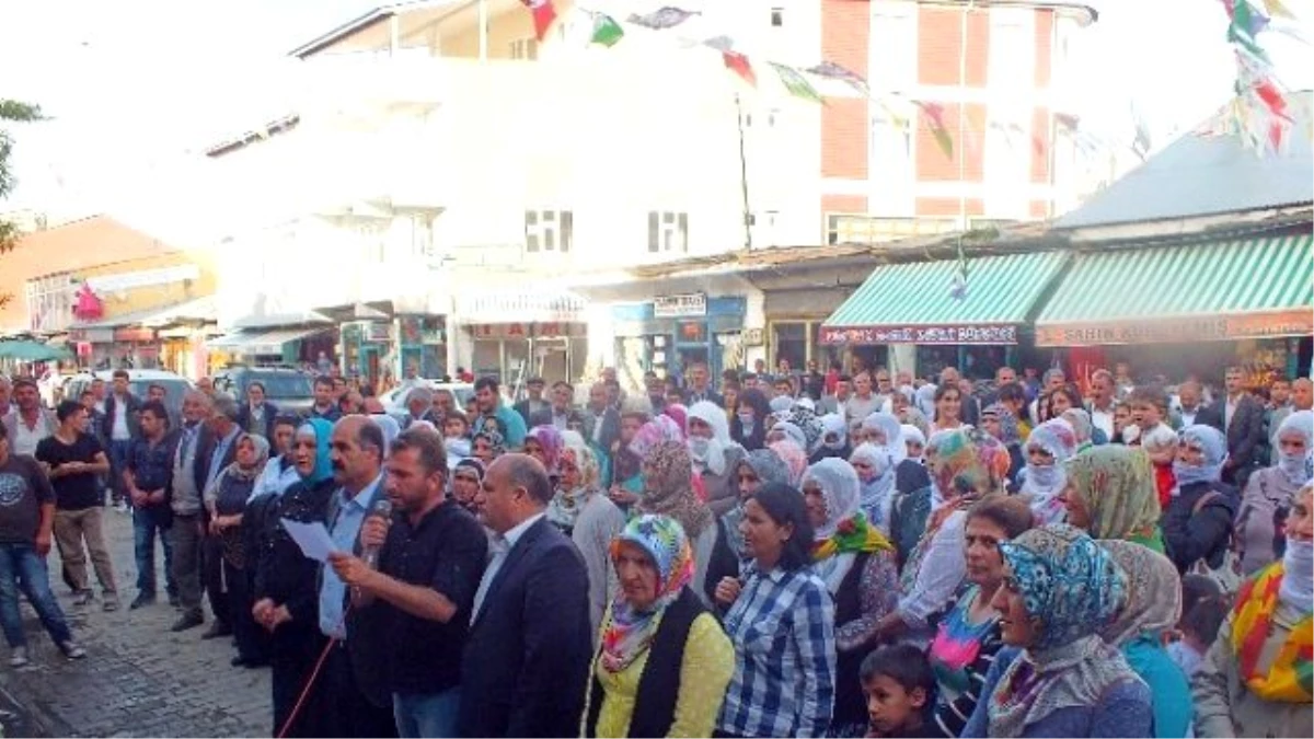 Bingöl ve Erzurum Saldırıları Protesto Edildi