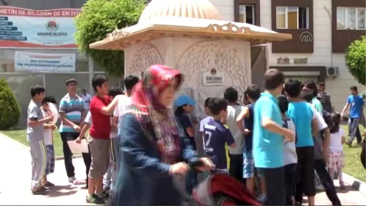 Bu Çeşmeden Su Yerine Soğuk Ayran Akıyor