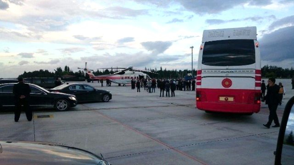 Cumhurbaşkanı Erdoğan Eskişehir\'den Ayrıldı