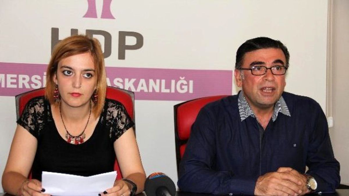 Hdp Mersin Eş Başkanları Saldırıları Kınadı