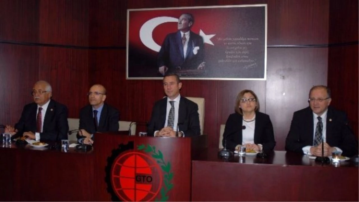 Maliye Bakanı Mehmet Şimşek Gto\'yu Ziyaret Etti
