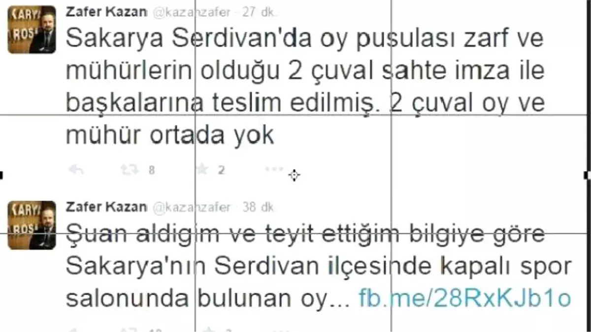 Sakarya\'da Sahte İmza ile Oy Pusulası ve Mühür Teslimi İddiası (2)