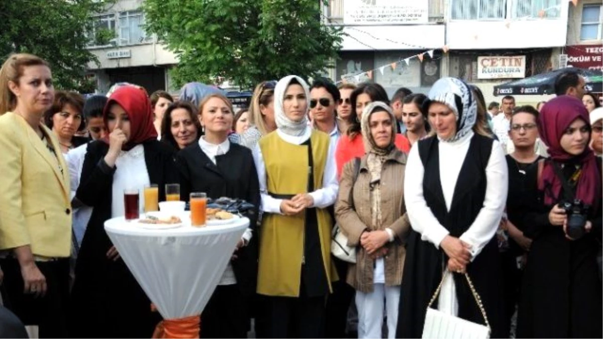 Sümeyye Erdoğan, Kadem\'in Antalya Temsilciliğini Açtı