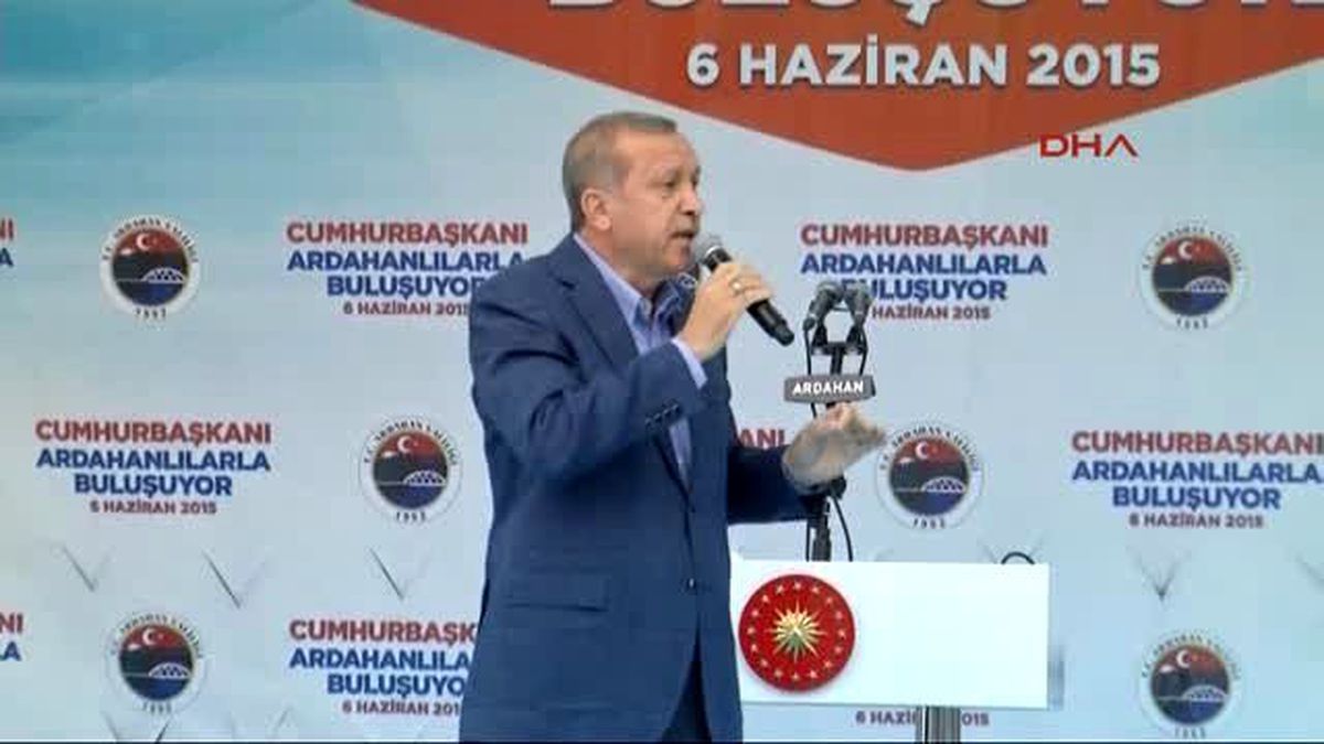 Ardahan - Erdoğan : Diyarbakır\'da Olanlar Bir Partiye Yönelik Değil, Seçimlere Gölge Düşürmek İçin...