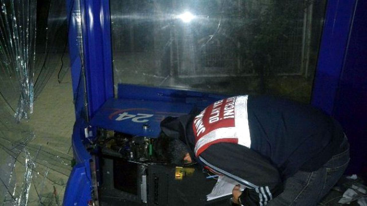 Bankamatiği Soymak İstediler