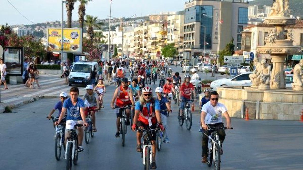 Kuşadası Çevre İçin Pedal Çevirdi