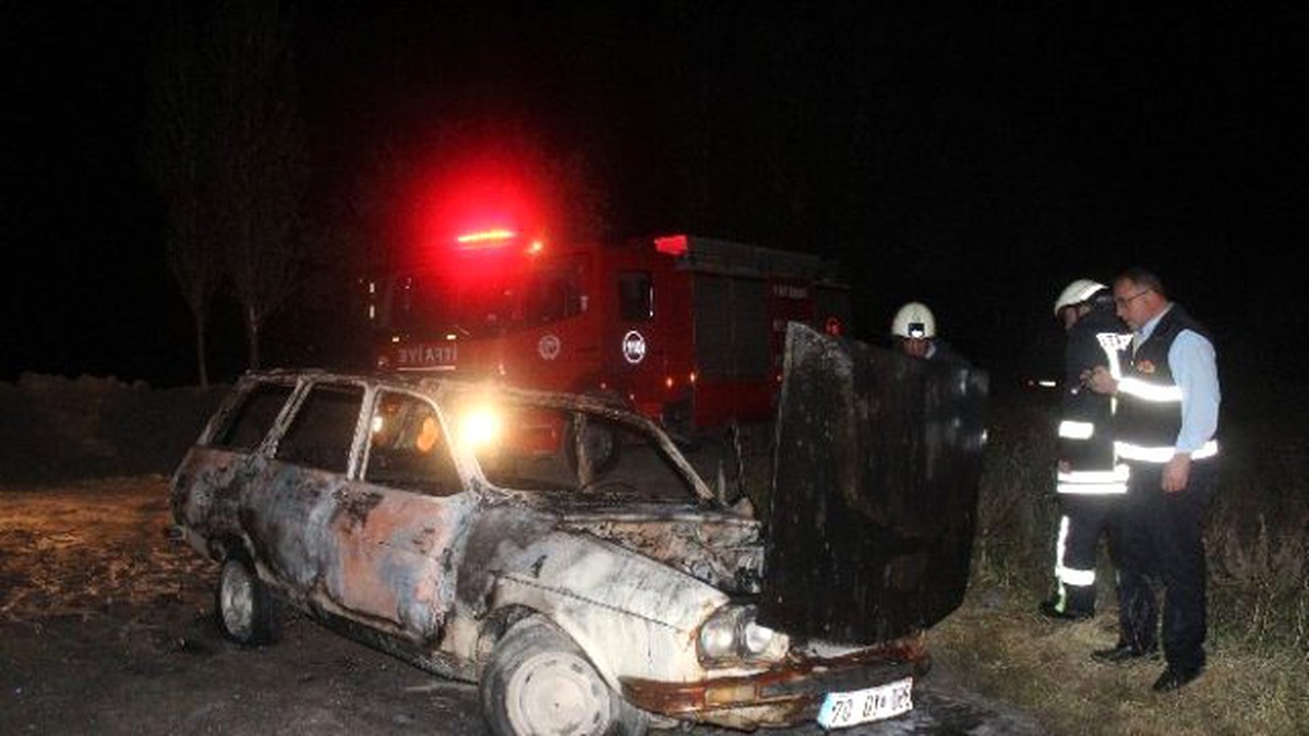 Lpg\'li Otomobil Yanarak Kullanılamaz Hale Geldi