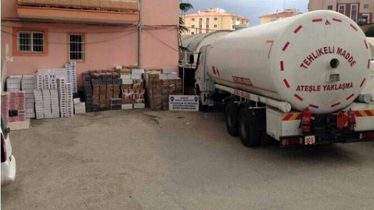 Lpg Tankerinde 205 Bin Kaçak Sigara Operasyonu