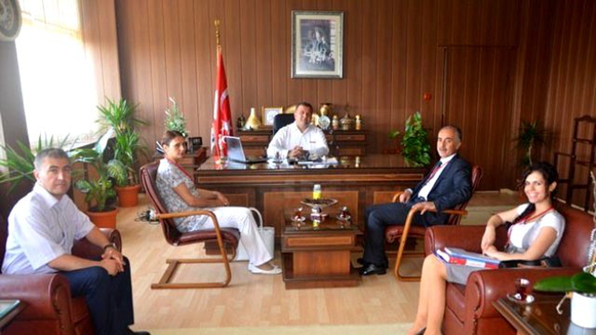 Saha Ziyareti Grubu Milli Eğitim Müdürlüğünü Ziyaret Etti