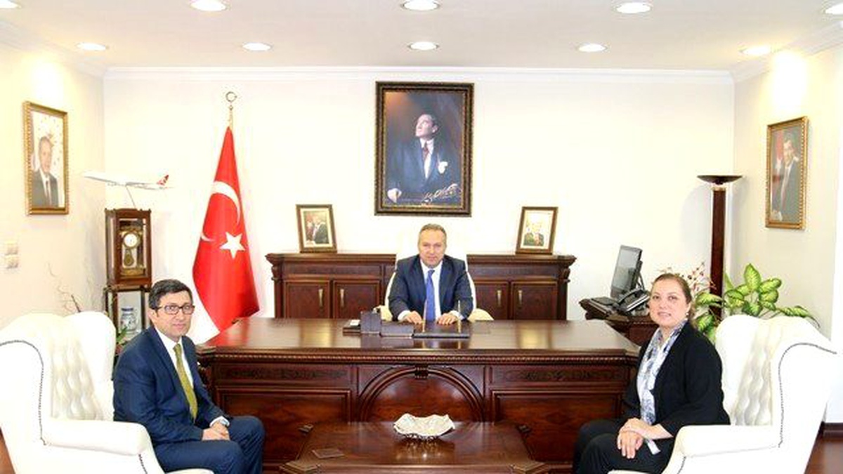 Yeni Rektör\'den Valiye Ziyaret