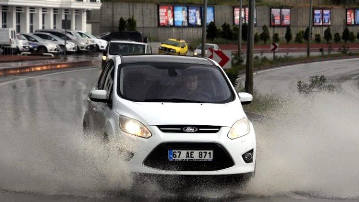 Zonguldak\'ta Sağanak Yağış